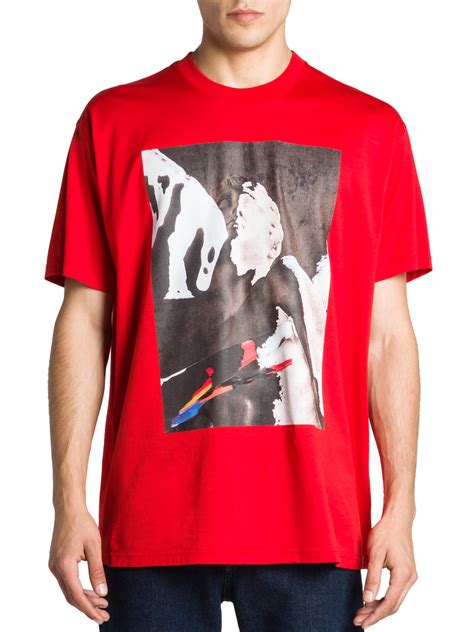 givenchy sculpture polo|givenchy graphic crewneck t shirt.